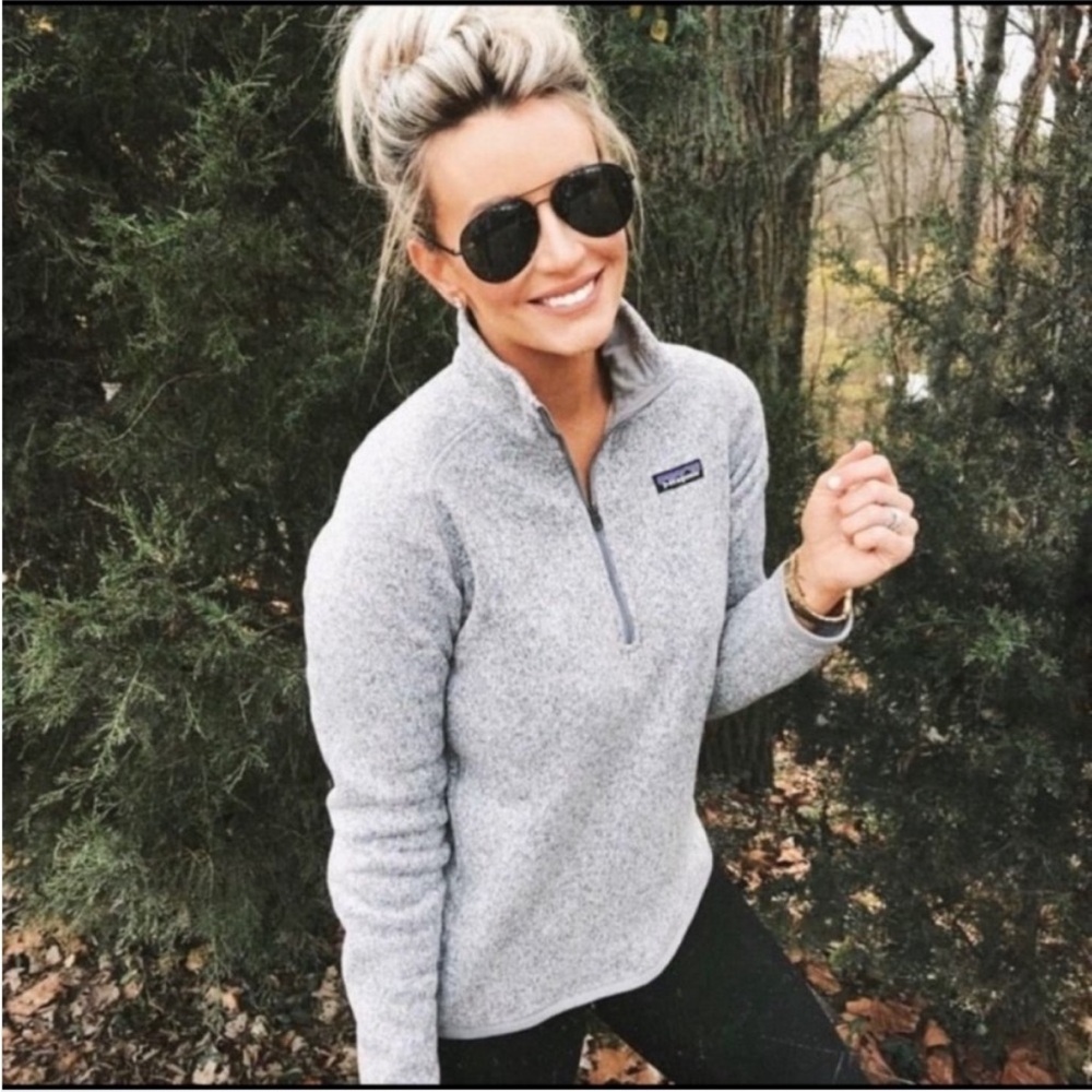 Patagonia better sweater partial zip